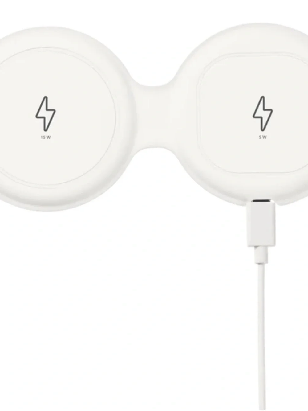 TravelSmart by Conair Foldable Wireless Charging Pad  NIB - White